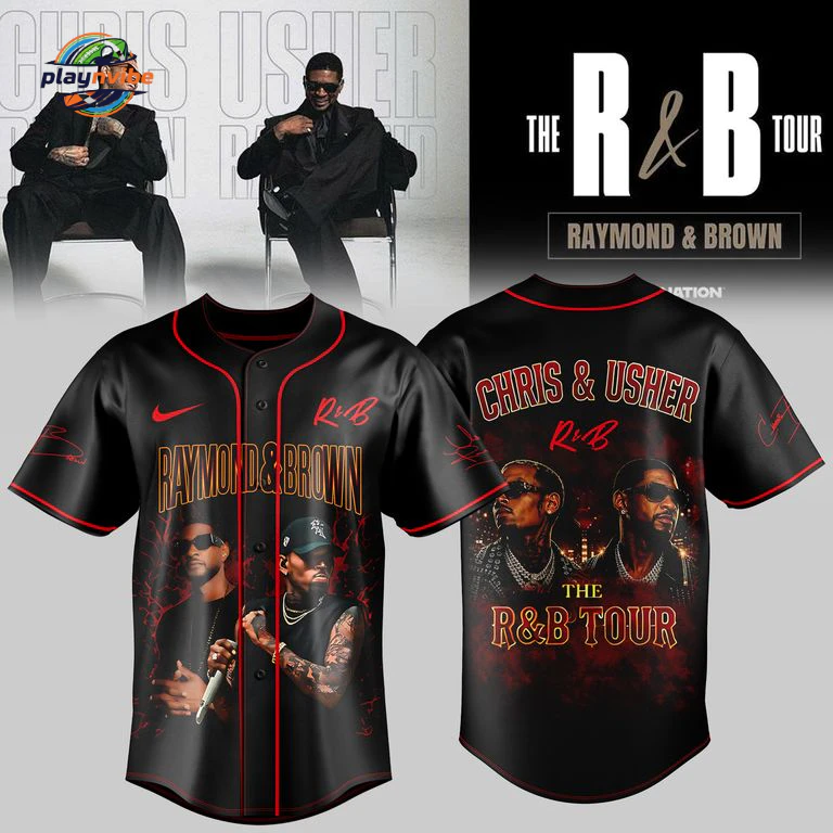 The R&B Tour 2026 Baseball Jersey