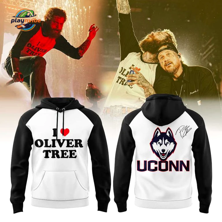 UConn Huskies x Post Malone Big Ass Stadium Tour Hoodie