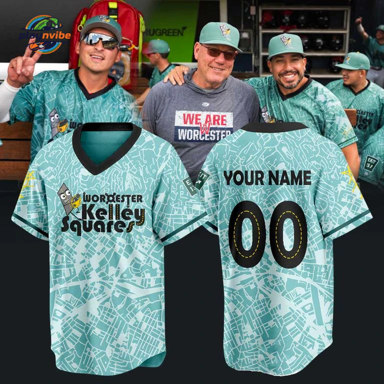WooSox KELLEY SQUARES Jersey WooSox KELLEY SQUARES Jersey
