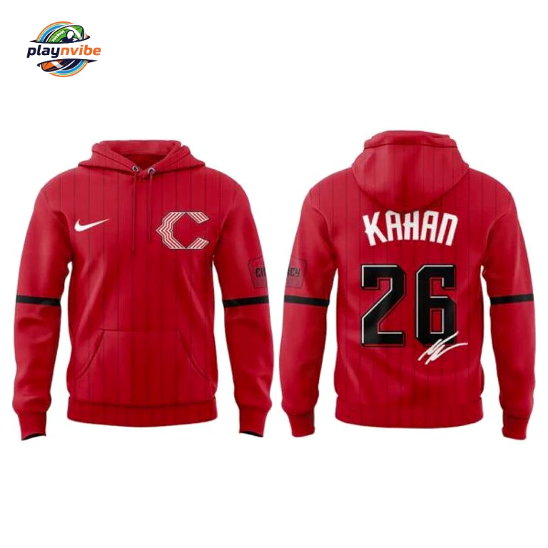 Cincinnati Reds x Noah Kahan at Great American Tour Hoodie