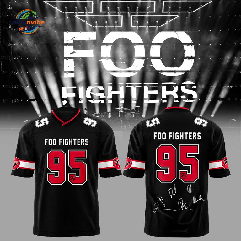 Foo Fighters feature a sporty design that evokes memories Jersey Foo Fighters feature a sporty design that evokes memories Jersey