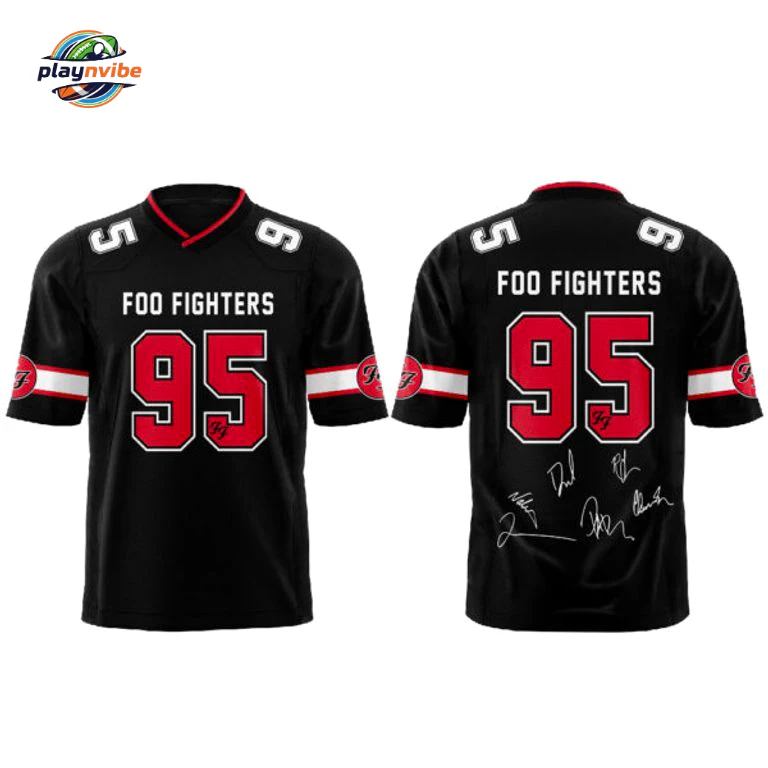 Foo Fighters feature a sporty design that evokes memories Jersey