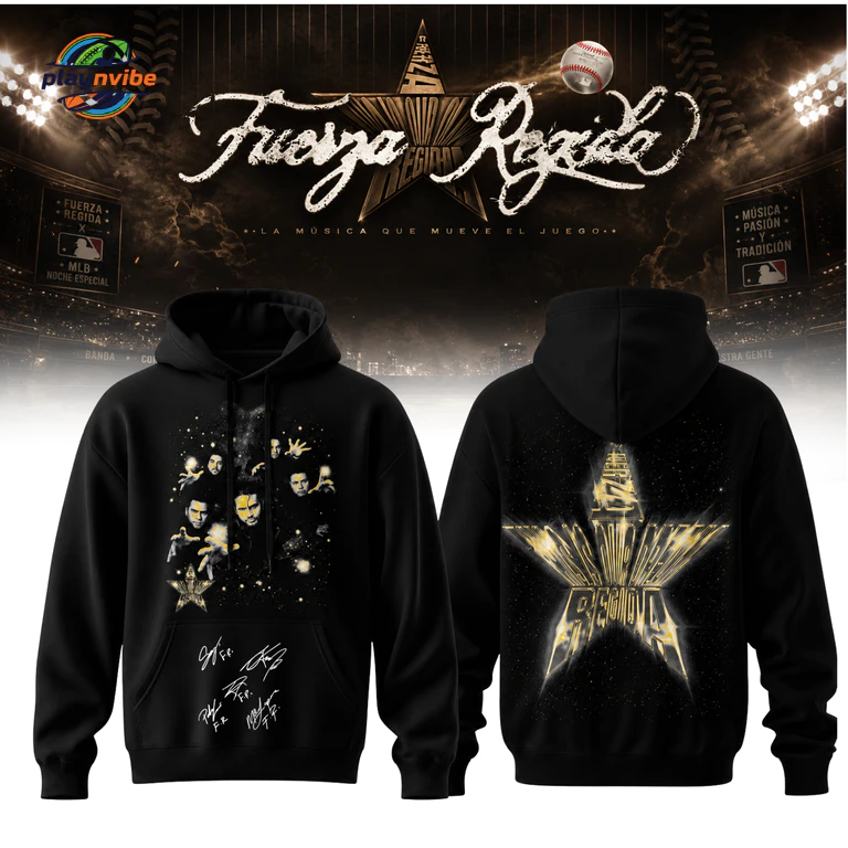 Fuerza Regida This Is Our Dream Stadium Tour Hoodie Fuerza Regida This Is Our Dream Stadium Tour Hoodie