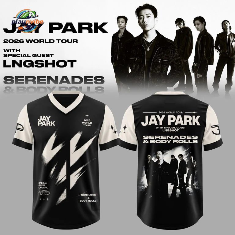 Jay Park SERENADES & BODY ROLLS Tour Football Jersey