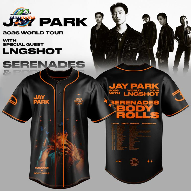 Jay Park SERENADES & BODY ROLLS Tour Jersey
