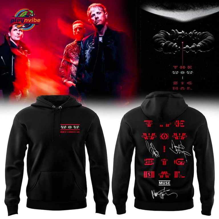 Muse The Wow! Signal Tour 2026 Hoodie