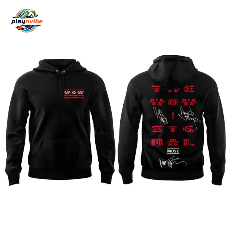Muse The Wow! Signal Tour 2026 Hoodie