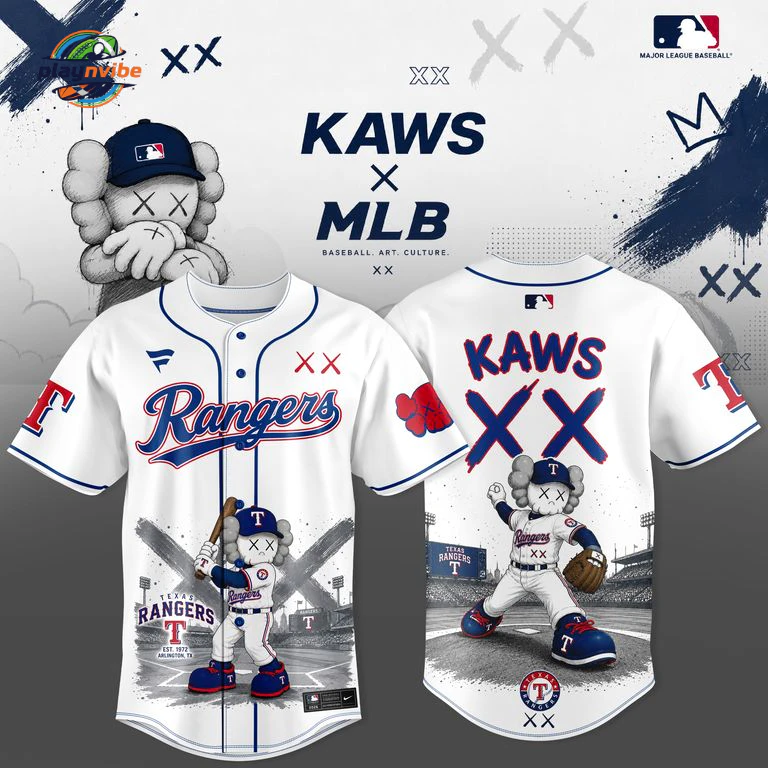 Texas Rangers x KAWS 2026 Baseball Jersey
