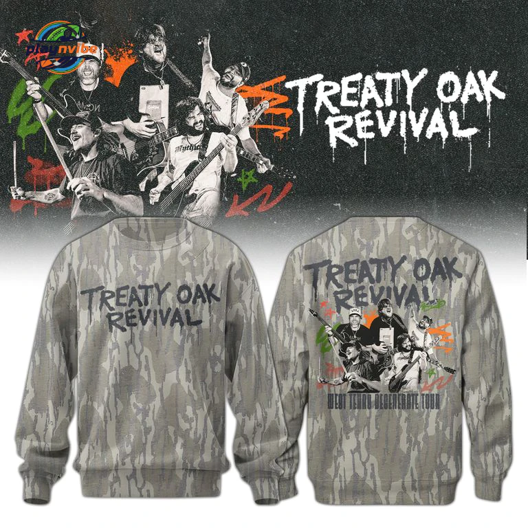 Treaty Oak Revival West Texas Degenerate Tour Hoodie