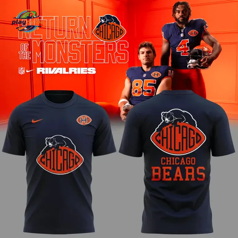 Chicago Bears Return Of The Monsters 2026 Hoodie