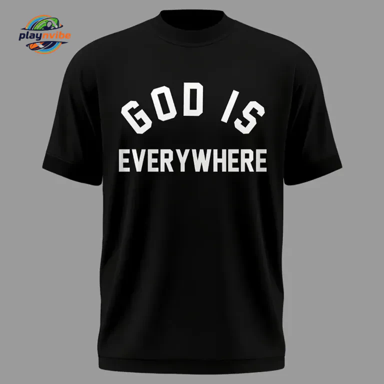 Kansas City Chiefs God Is Everywhere T-Shirt