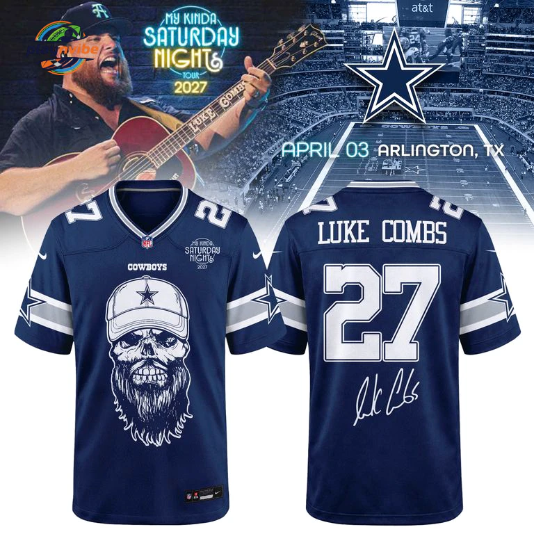 Luke Combs x Dallas Cowboys Tour 2027 Jersey