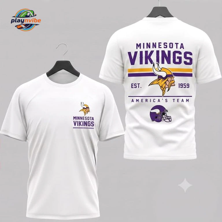 Minnesota Vikings American Football T-Shirt