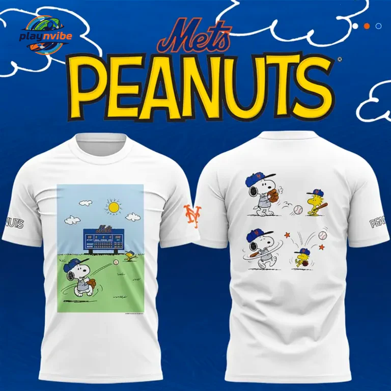 New York Mets x Peanuts Night 2026 T-Shirt