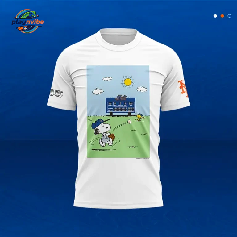 New York Mets x Peanuts Night 2026 T-Shirt