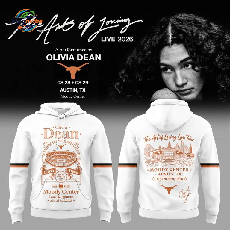 Olivia Dean The Art of Loving Live Tour Hoodie Olivia Dean The Art of Loving Live Tour Hoodie