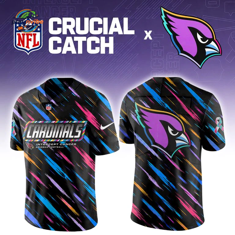 Arizona Cardinals Crucial Catch 2026 Football Jersey