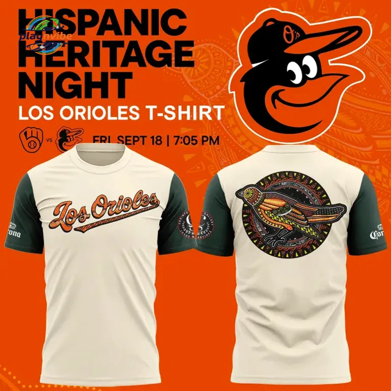 Baltimore Orioles Hispanic Heritage Month 2026 Hoodie