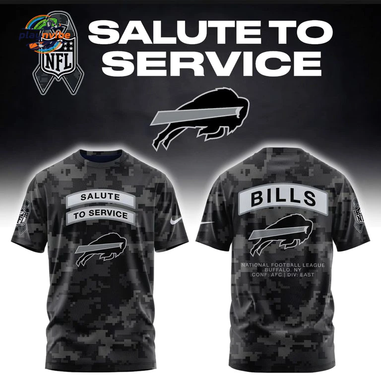 Buffalo Bills Salute to Service 2026 Hoodie