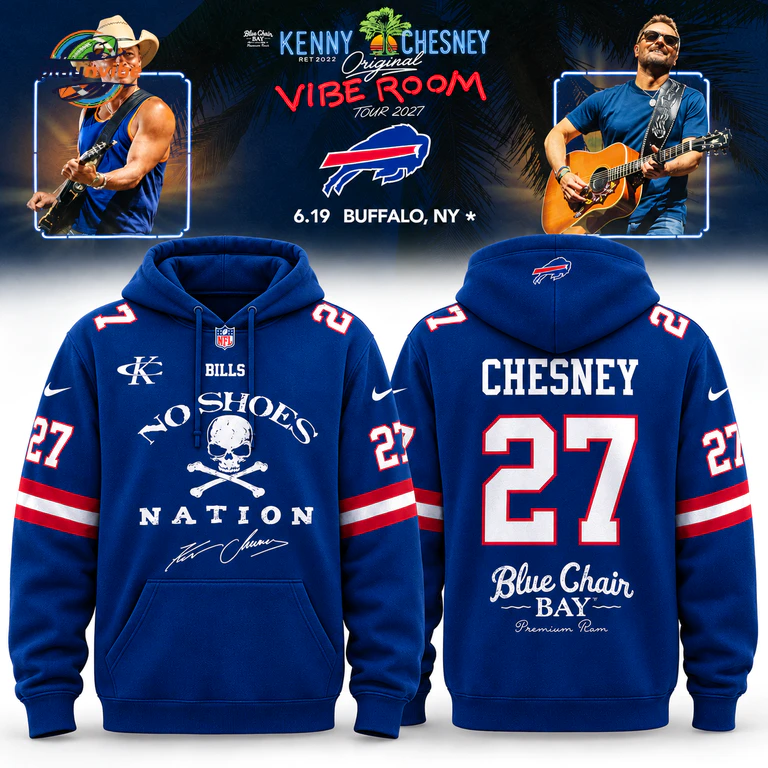 Buffalo Bills x Kenny Chesney Vibe Room Tour 2027 Hoodie