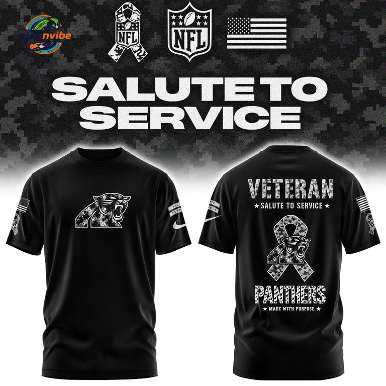 Carolina Panthers Salute To Service Hoodie