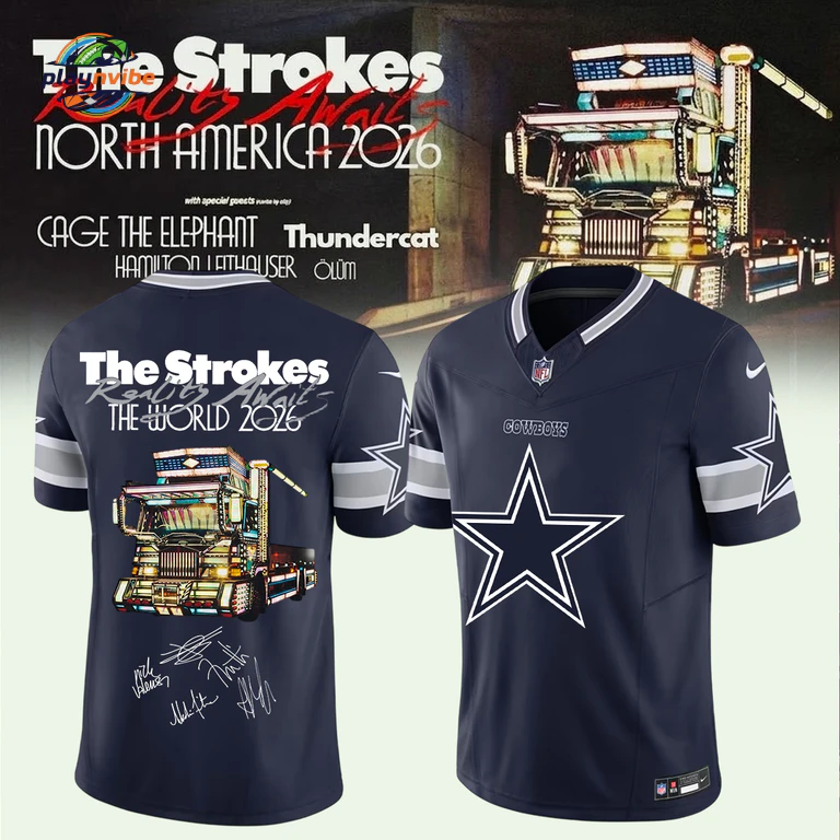 Dallas Cowboys x The Strokes 2026 Jersey