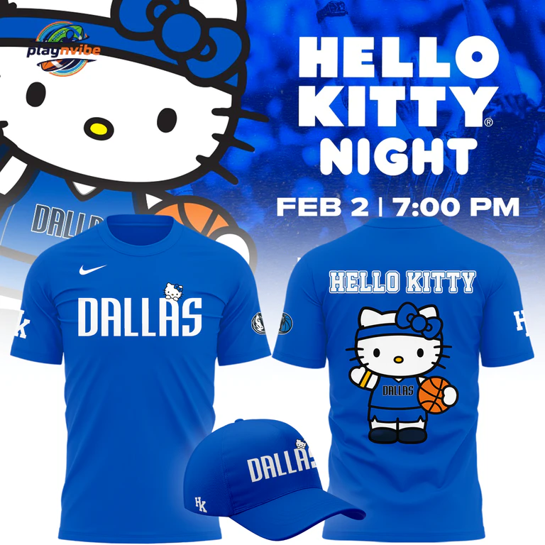 Dallas Mavericks x  Hello Kitty Hoodie