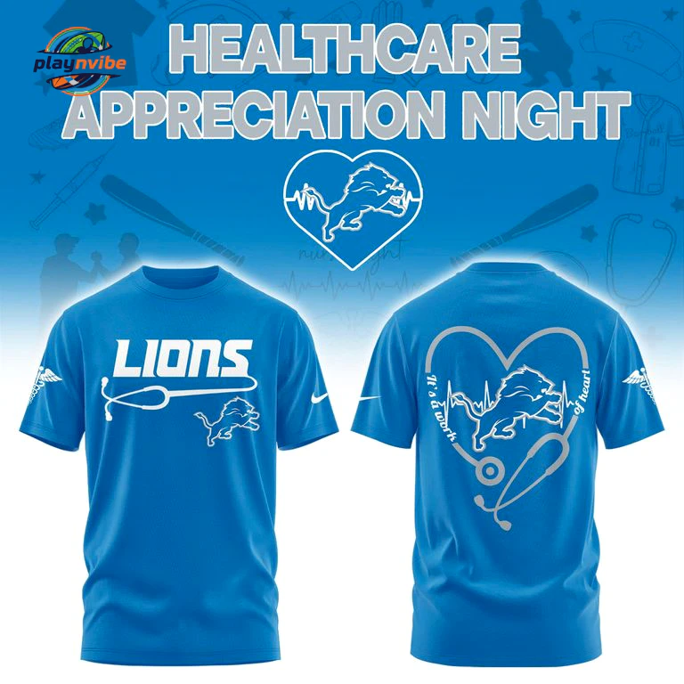 Detroit Lions Nurse Appreciation Hoodie