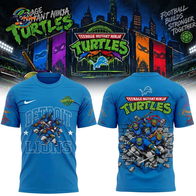 Detroit Lions x TMNT Edition Hoodie