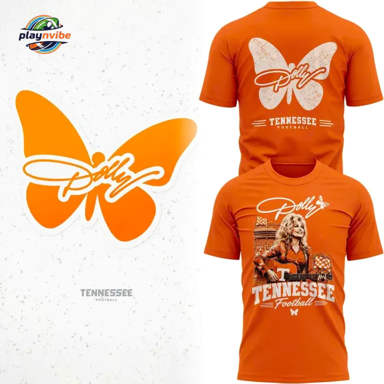 Dolly Parton Tennessee Football T-Shirt