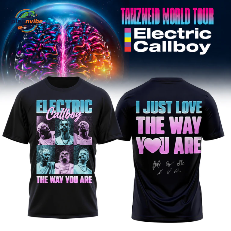 Electric Callboy Tanzneid World Tour 2026 T-Shirt Electric Callboy Tanzneid World Tour 2026 T-Shirt