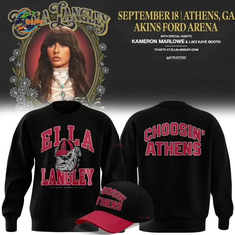 Georgia Bulldogs x  Ella Langley Tour 2026 Hoodie