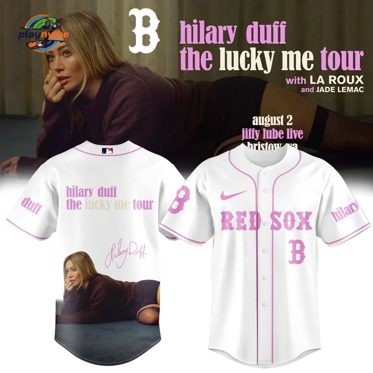 Hilary Duff x All Team MLB The Lucky Me Tour Jersey