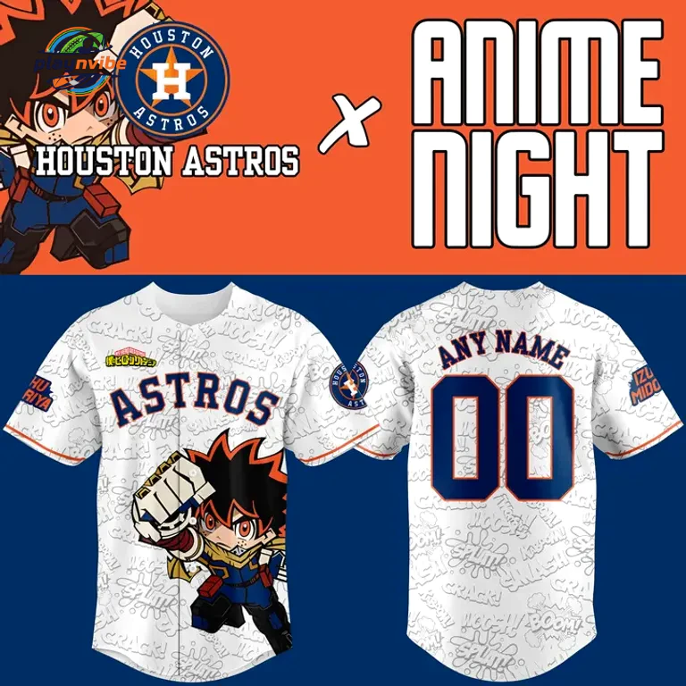 Houston Astros x Anime Night Jersey