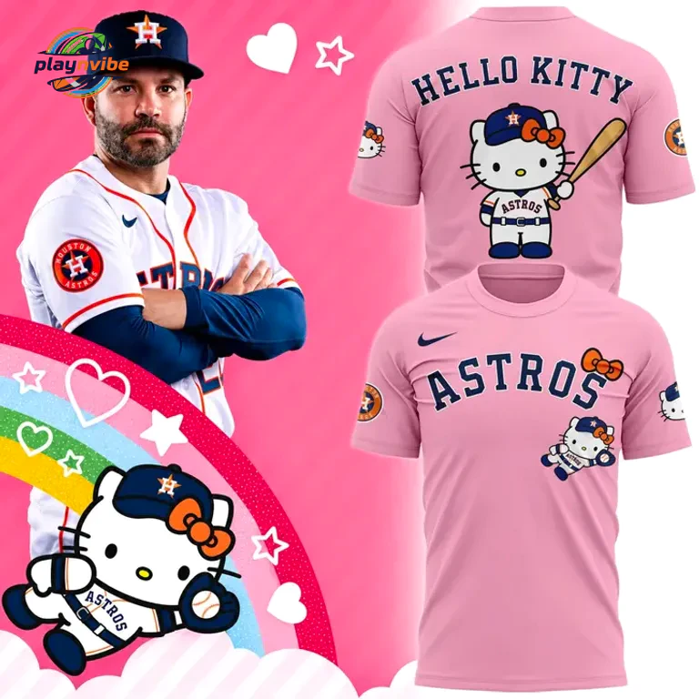 Houston Astros x Hello Kitty 2026 Hoodie