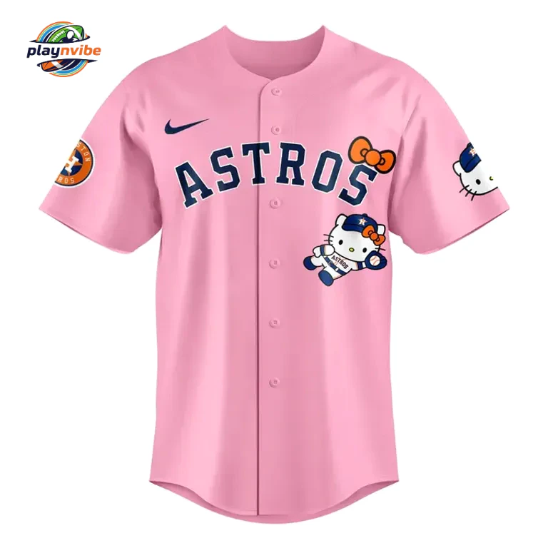 Houston Astros x Hello Kitty 2026 Jersey