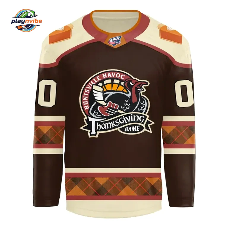 Huntsville Havoc Thanksgiving Game 2026 Hockey Jersey
