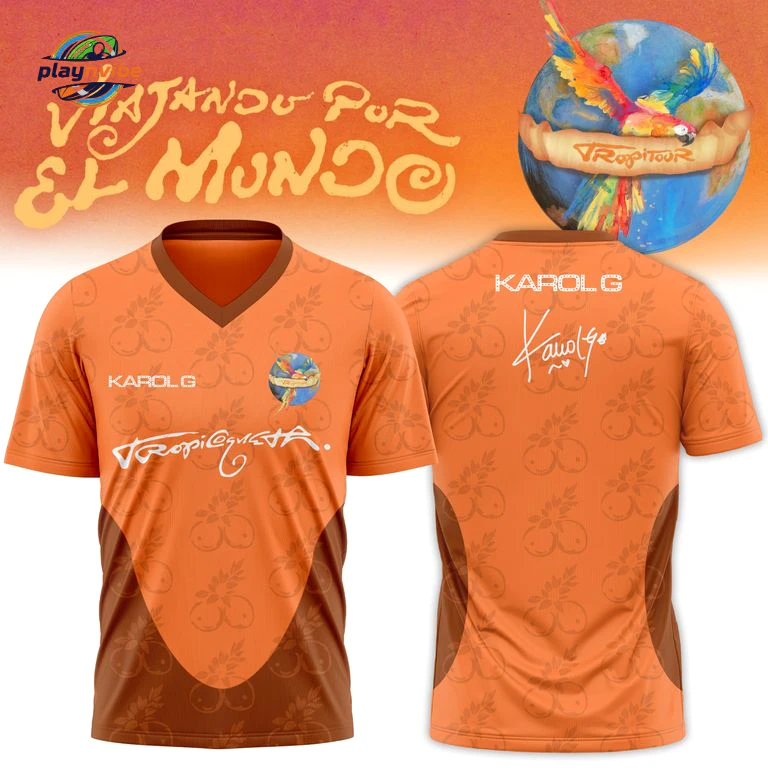 Karol G Nos Vamos de Tour Football Jersey