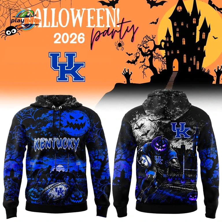Kentucky Wildcats Halloween Night Hoodie 2026