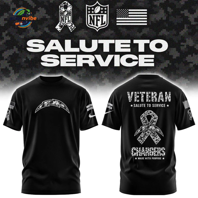 Los Angeles Chargers Salute To Service Hoodie
