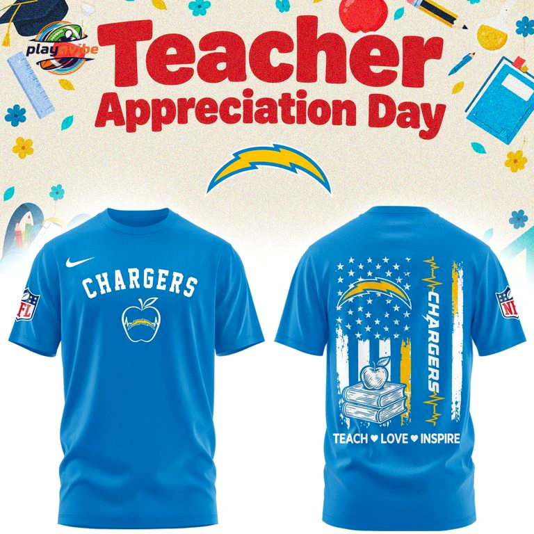 Los Angeles Chargers Teacher Appreciation Day Hoodie