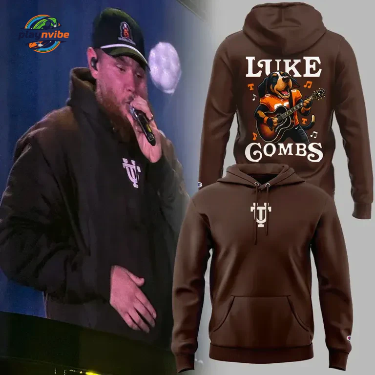 Luke Combs x Tennessee Volunteers My Kinda Saturday Night Tour 2026 Hoodie