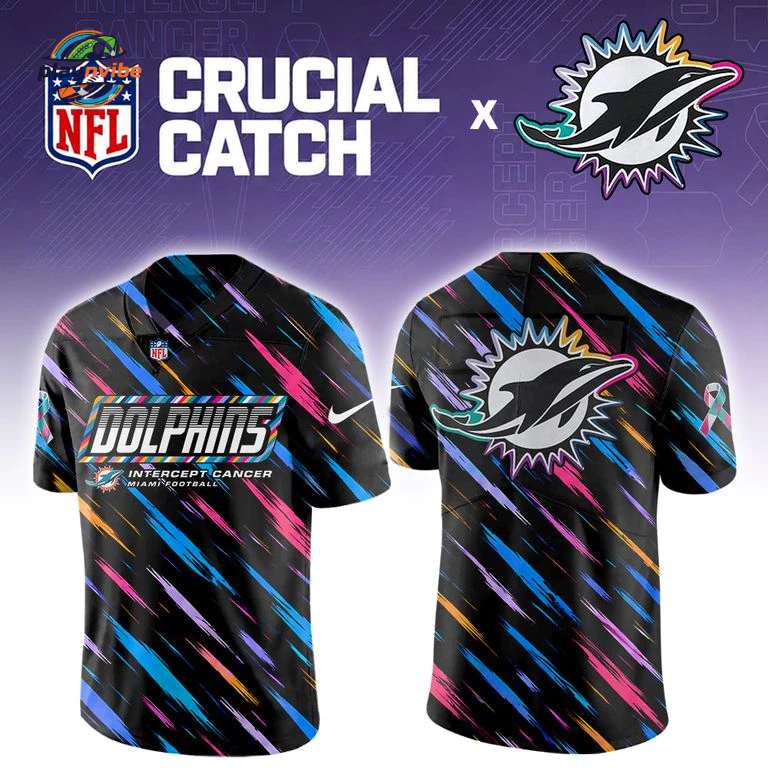 Miami Dolphins Crucial Catch 2026 Football Jersey