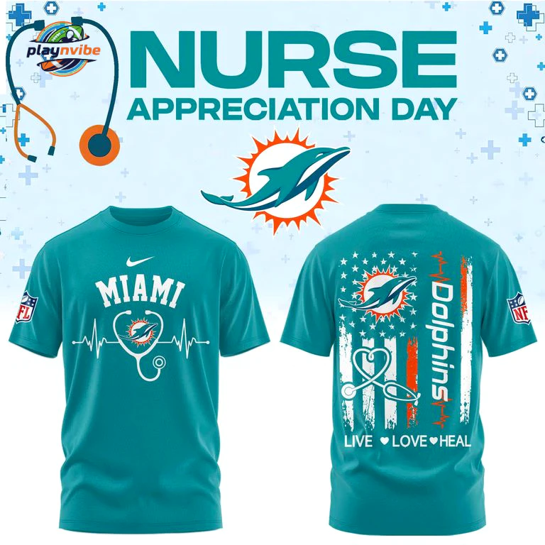 Miami Dolphins Nurse Appreciation Hoodie