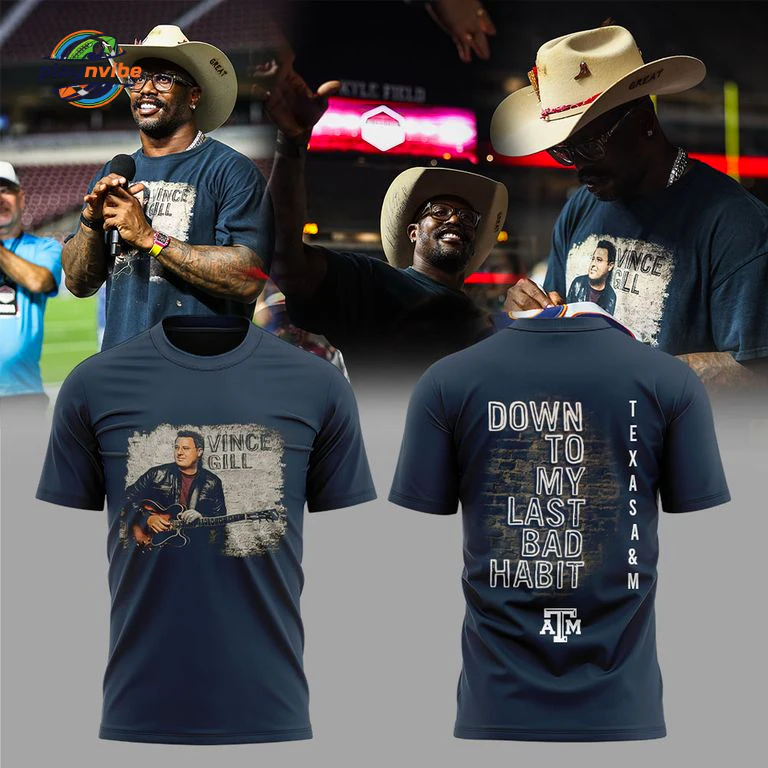 Midnight Yell with an Texas A&M Aggies T-Shirt Midnight Yell with an Texas A&M Aggies T-Shirt