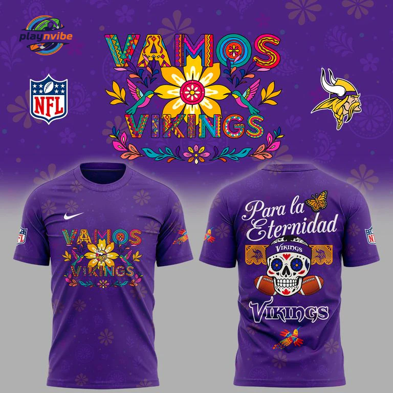 Minnesota Vikings Happy Latino and Hispanic Heritage Month 2026 Hoodie