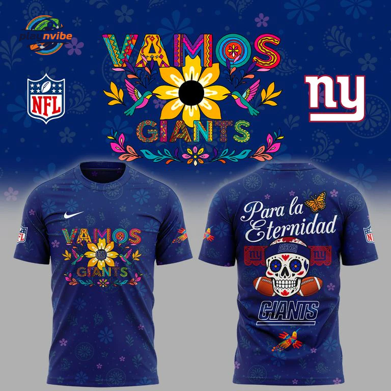 New York Giants Happy Latino and Hispanic Heritage Month 2026 Hoodie