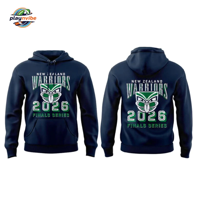 New Zealand Warriors Finals Fit Hoodie