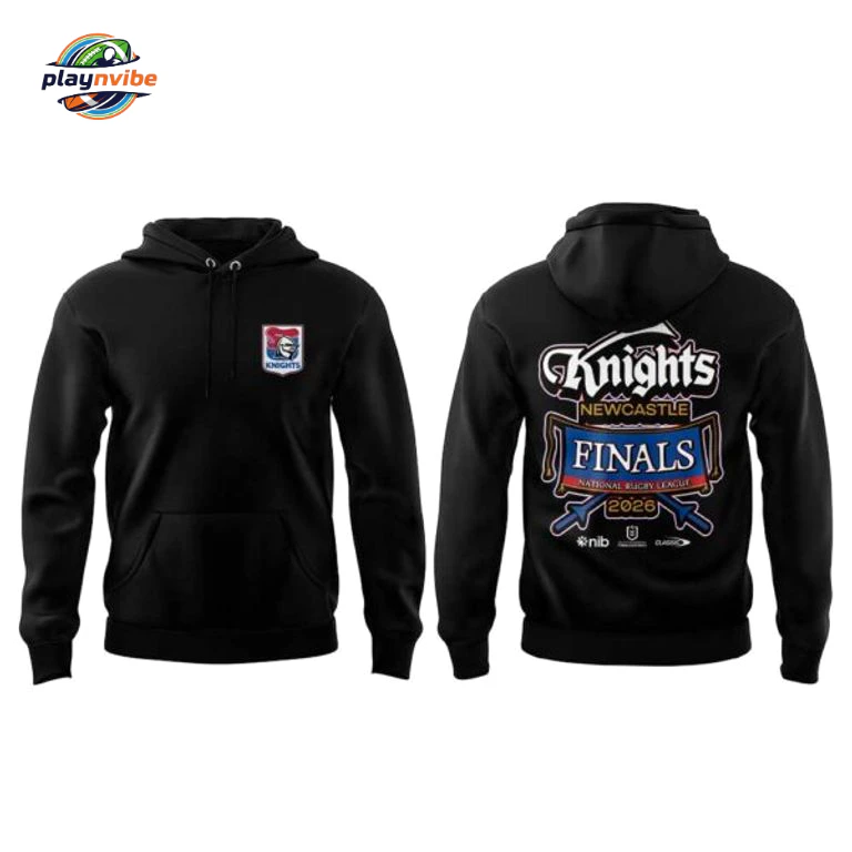 Newcastle Knights Back the boys Our Time Hoodie