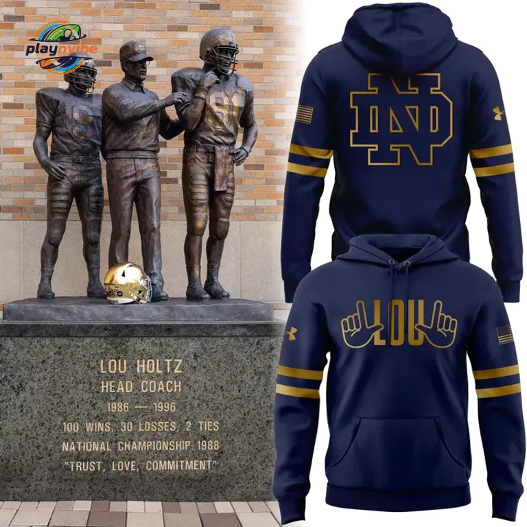 Notre Dame Fighting Irish x  Lou Holtz Hoodie